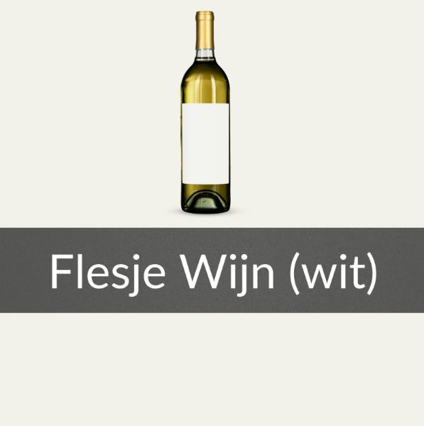 Afbeeldingen van Flesje Wijn Wit