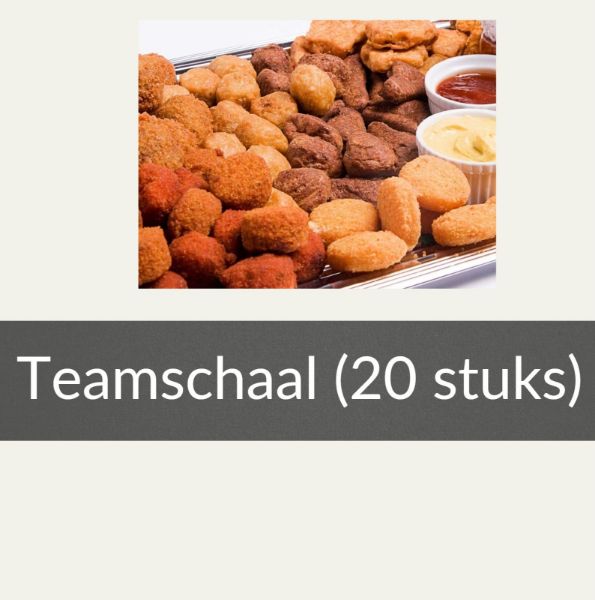 Afbeeldingen van Teamschaal (20 stuks)