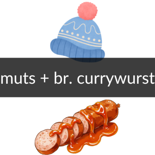 Afbeeldingen van Livo muts + Broodje Currywurst