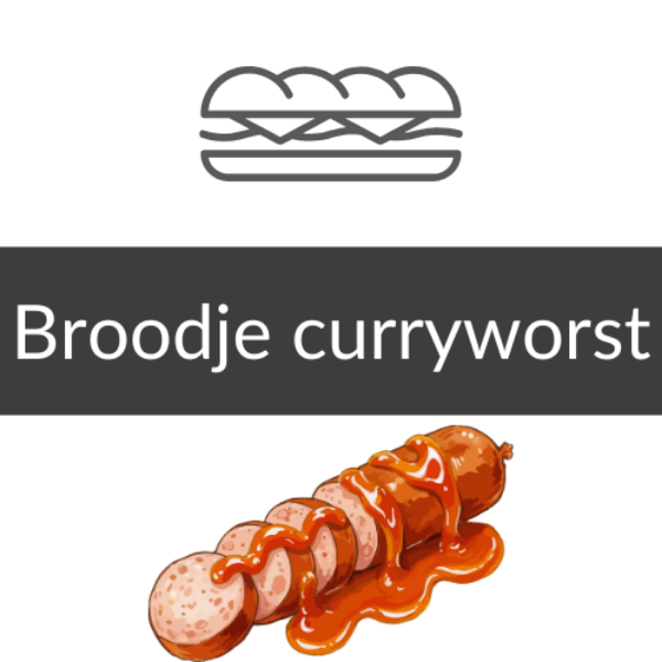 Afbeeldingen van Broodje Currywurst
